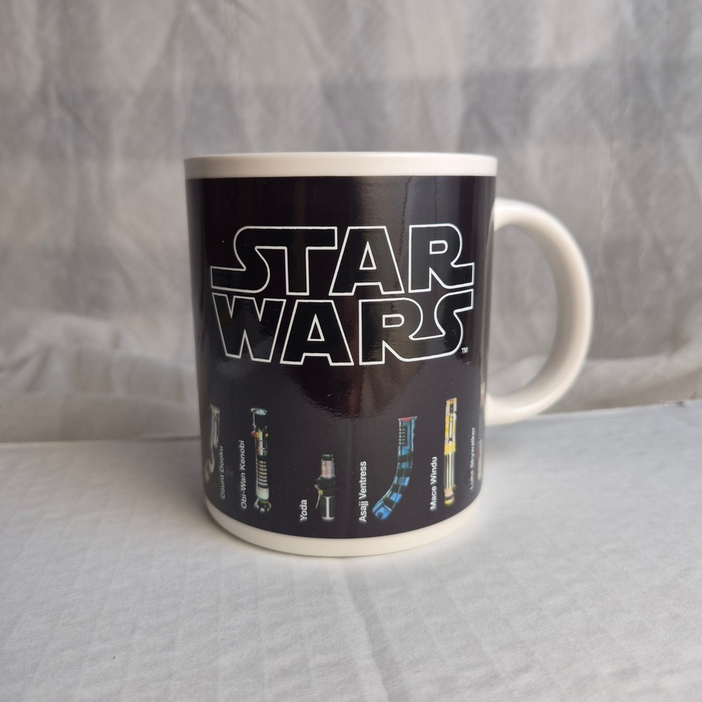 Star Wars Magic Mug Heat Sensitive Color Changing Lightsaber Coffee Cup 12oz
